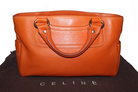 sac celine orange|Sac orange Céline pour Femme .